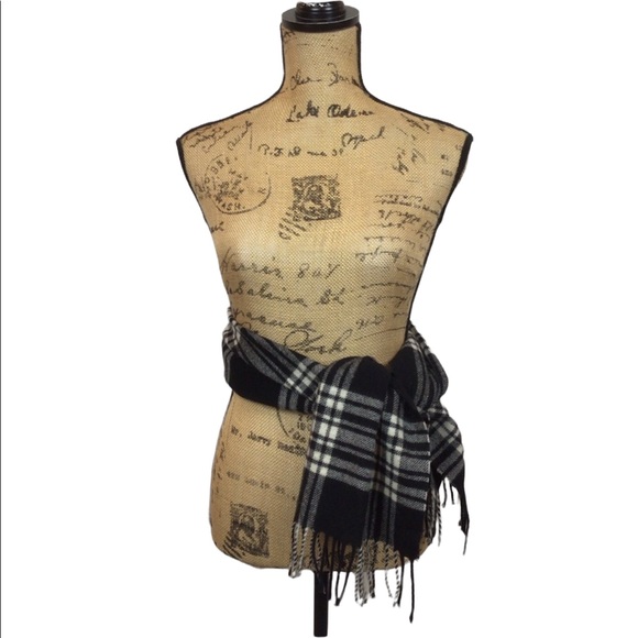 Lambswool Made in Scotland  Tartan Plaid Wool Scarf - Picture 5 of 6